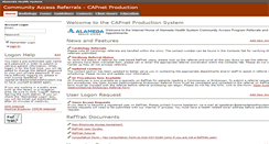 Desktop Screenshot of carcu.acmedctr.org